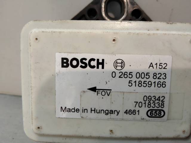 Sensor de aceleração longitudinal 51859166 FIAT
