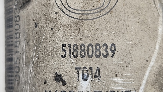 Amortecedor dianteiro esquerdo 51880839 FIAT