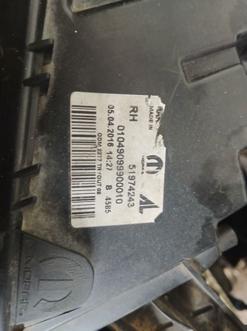 Luz direita 51974243 FIAT