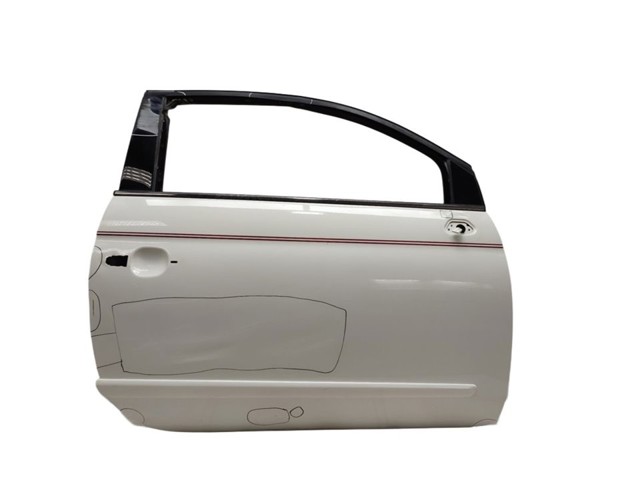 Porta dianteira direita 52136362 FIAT
