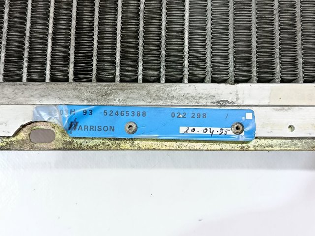 Radiador de aparelho de ar condicionado 52465388 VAG