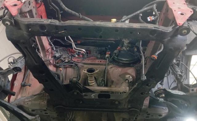 Viga de suspensão dianteira (plataforma veicular) 54400BB30A NISSAN