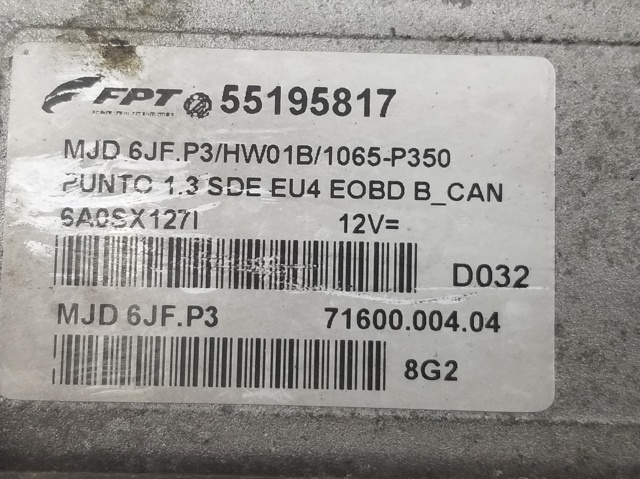 55195817 Fiat/Alfa/Lancia