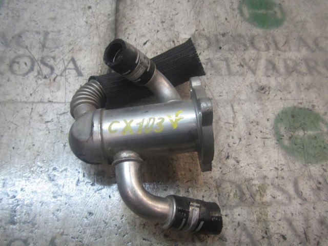 Radiador do sistema EGR de recirculação dos gases de escape 55197846 FIAT