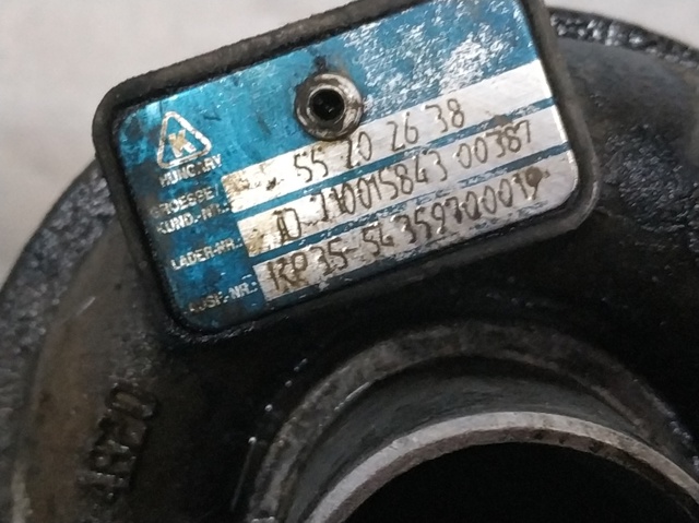 Turbina 55202638 OPEL