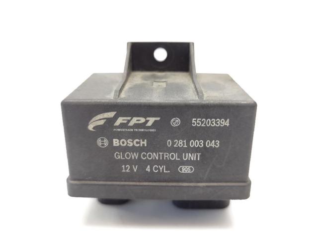 Relê das velas de incandescência 55203394 FIAT