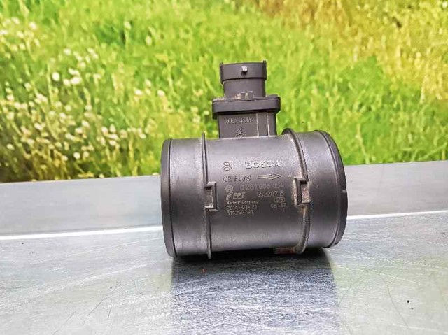 Sensor de fluxo (consumo) de ar, medidor de consumo M.A.F. - (Mass Airflow) 55220715 PEUGEOT