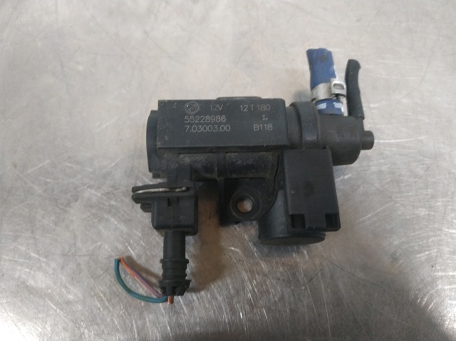 Convertidor de pressão (solenoide) de supercompressão 55228986 FIAT