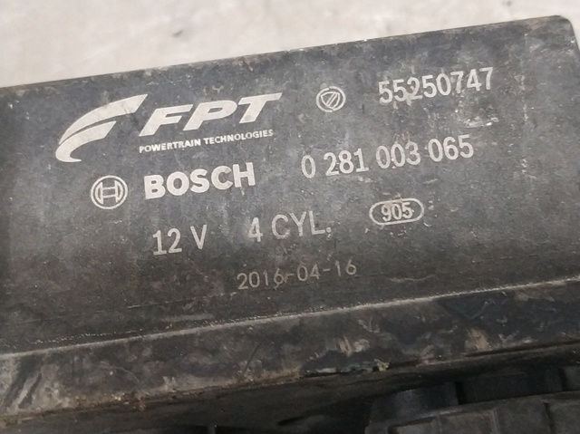 Sensor de temperatura dos gases de escape (GE), antes de filtro de partículas diesel 55250747 FIAT