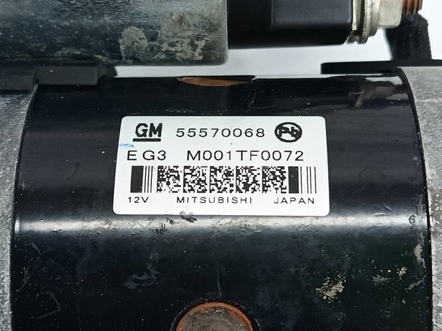 Motor de arranco 55570068 OPEL