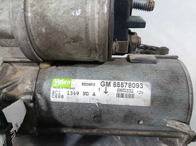Motor de arranco 55578093 OPEL