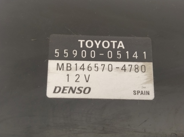 Unidade de controlo dos modos de aquecimento/condicionamento 5590005141 TOYOTA