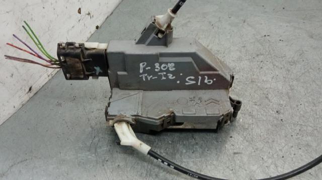 Fecho da porta traseira esquerda 567165 PEUGEOT