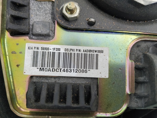 Cinto de segurança (AIRBAG) de condutor 569001F200FKZ HYUNDAI