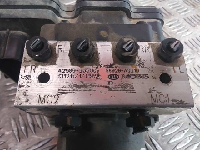 Unidade hidráulico de controlo ABS 58920A2210 HYUNDAI