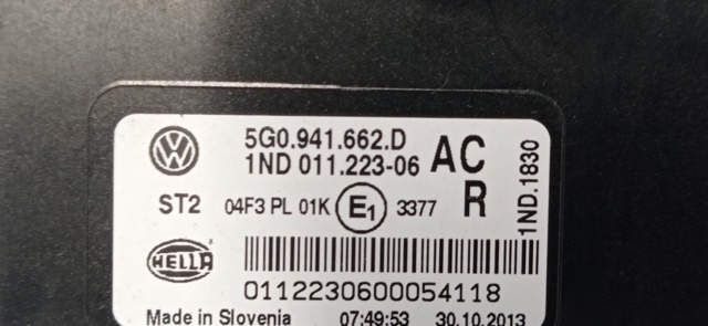 5G0941662D VAG