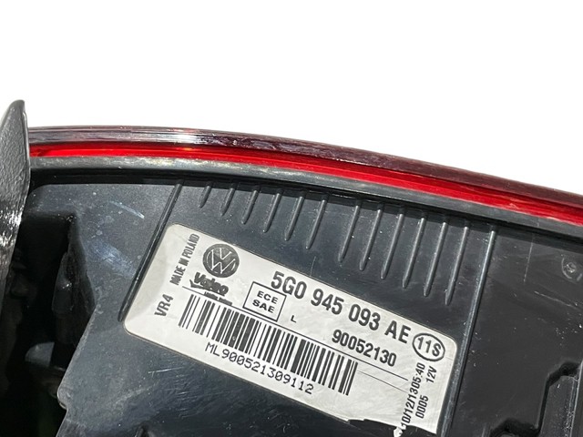 Lanterna traseira esquerda interna 5G0945093AE VAG