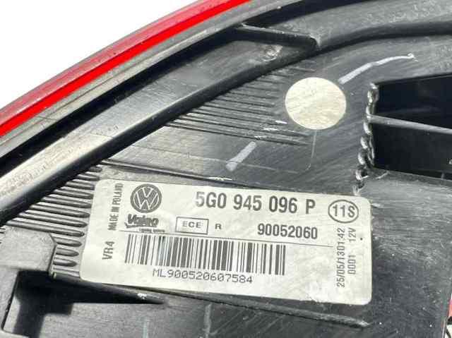 Lanterna traseira direita externa 5G0945096P VAG