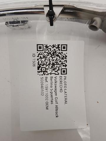 Pisca-pisca de espelho direito 5G0949102 VAG