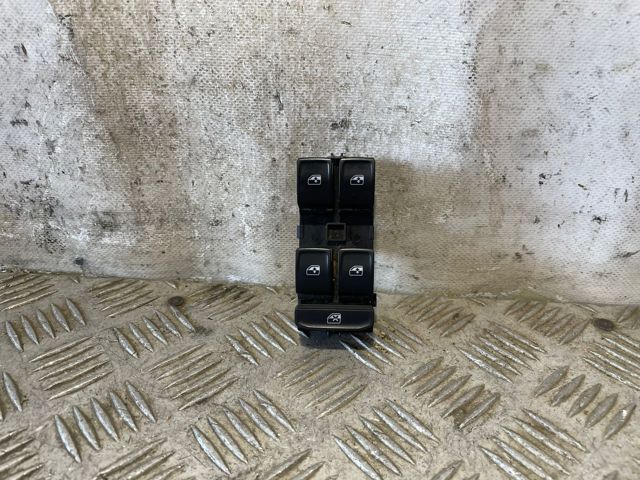 Unidade de botões dianteira esquerda de controlo de elevador de vidro 5G0959857F VAG