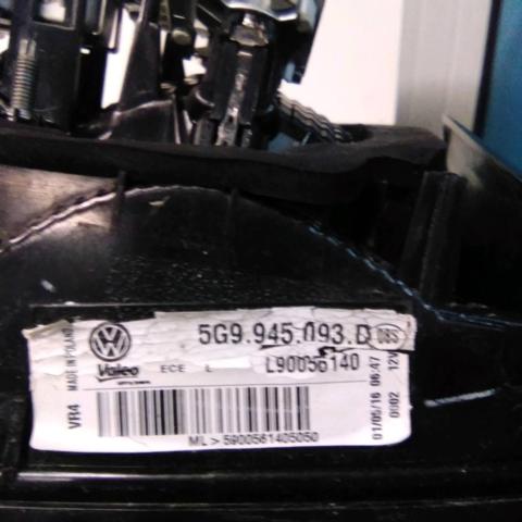 Lanterna traseira esquerda interna 5G9945093D VAG