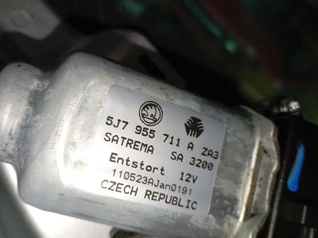 Motor de limpador pára-brisas de vidro traseiro 5J7955711A VAG