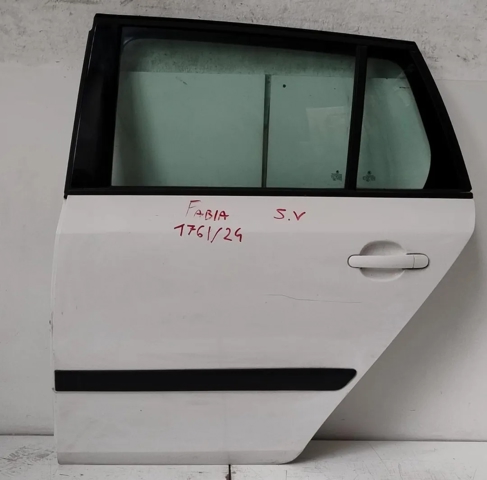 Porta traseira esquerda 5J9833051 VAG