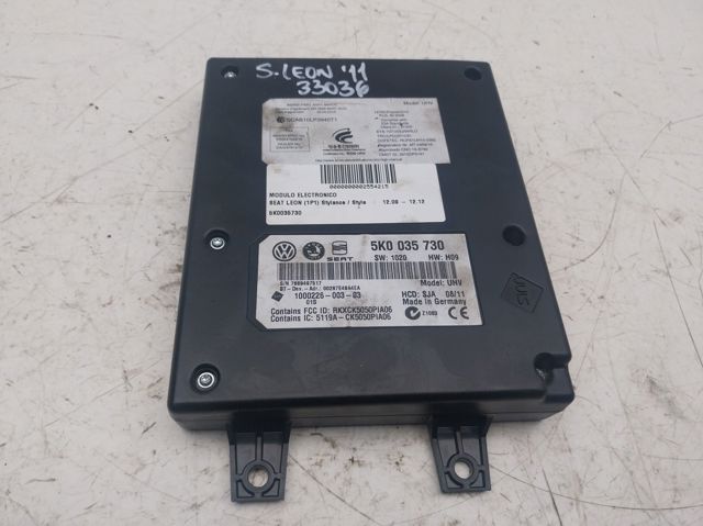 Unidade de controlo Bluetooth 5K0035730 VAG
