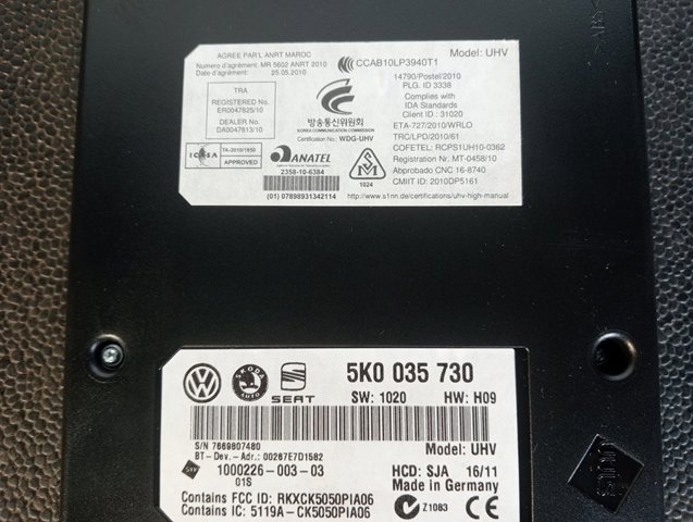 5K0035730 VAG