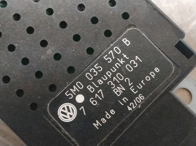 Reforçador do sinal de antena 5M0035570B VAG