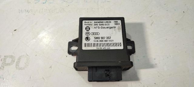 Módulo de direção (Centralina eletrônica) de iluminação adativa 5M0907357 VAG