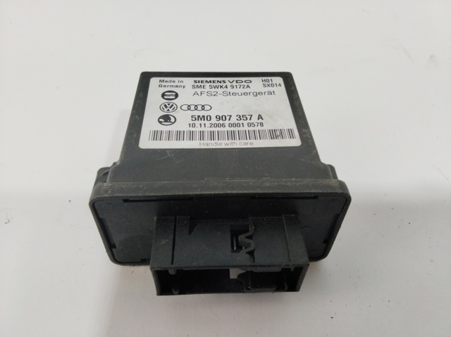 Módulo de direção (Centralina eletrônica) de iluminação adativa 5M0907357A VAG