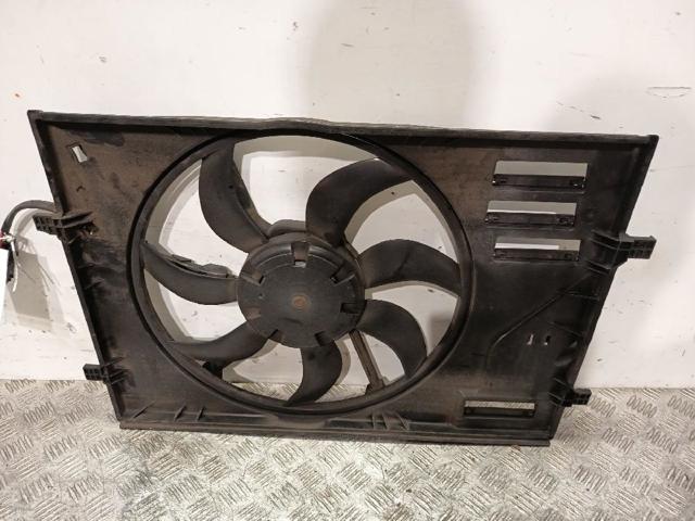 Ventilador elétrico de esfriamento montado (motor + roda de aletas) 5Q0121203DD VAG
