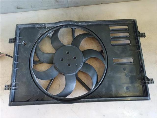 Difusor do radiador de esfriamento, montado com motor e roda de aletas 5Q0121203DS VAG