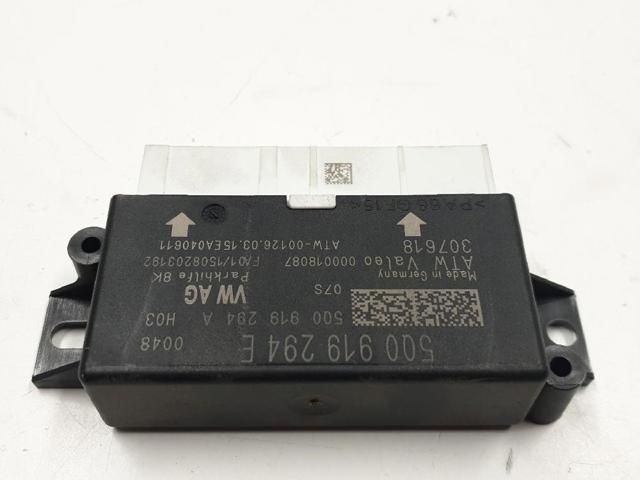 Módulo de direção (Centralina eletrônica) de sensor de estacionamento 5Q0919294E VAG