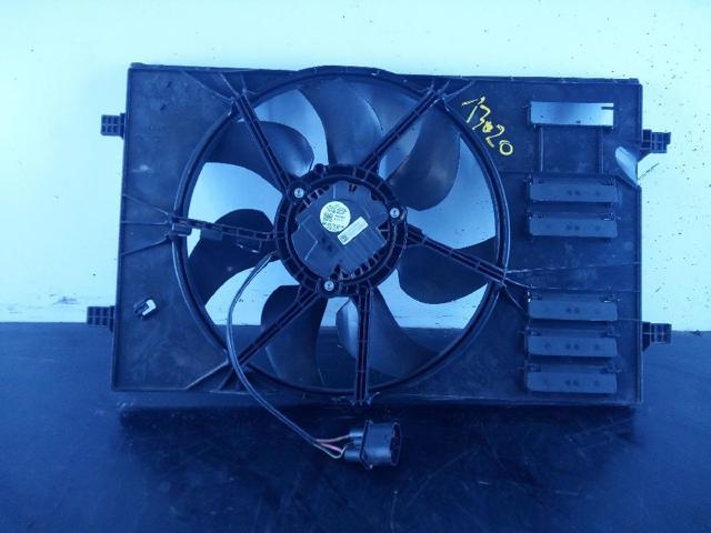 Difusor do radiador de esfriamento, montado com motor e roda de aletas 5Q0959455AF VAG
