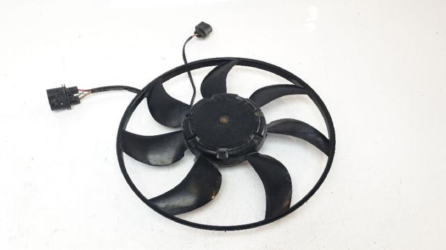 Ventilador elétrico de esfriamento montado (motor + roda de aletas) esquerdo 5Q0959455BJ VAG