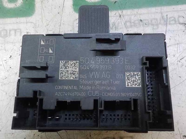 Módulo de conforto da porta dianteira 5Q4959593EZ00 VAG