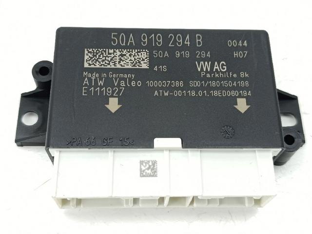 Módulo de direção (Centralina eletrônica) de sensor de estacionamento 5QA919294B VAG