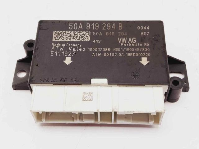 Módulo de direção (Centralina eletrônica) de sensor de estacionamento 5QA919294B VAG