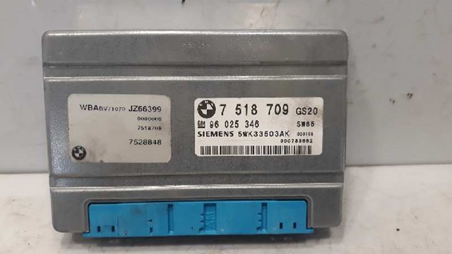 Módulo de direção (Centralina eletrônica) da Caixa Automática de Mudança eletrônica 5WK33503AK BMW