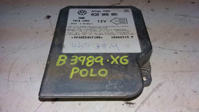 Módulo processador de controlo da bolsa de ar (Centralina eletrônica AIRBAG) 5WK42865 VAG