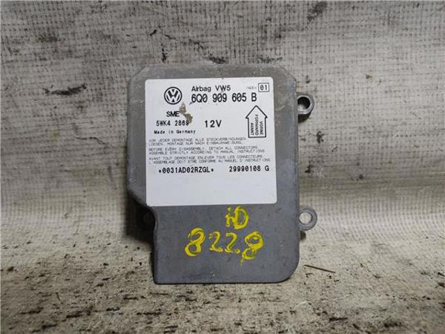 Módulo processador de controlo da bolsa de ar (Centralina eletrônica AIRBAG) 5WK42869 VAG