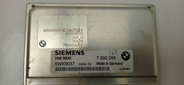 5WK9037 BMW