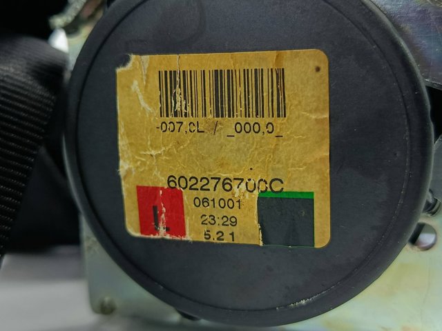 Correia de segurança dianteira esquerda 602276700C LAND ROVER