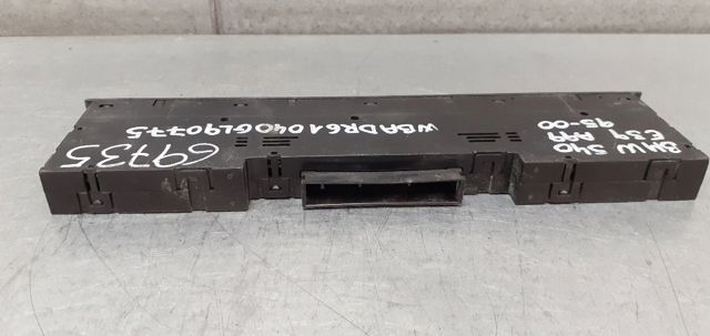 Bloco de botões do console central 61318373772 BMW
