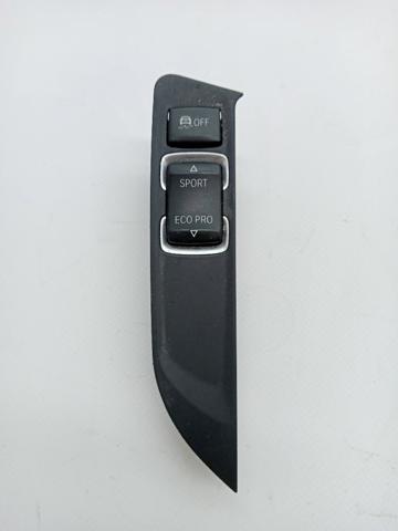 Unidade de botões de controlo de elevador de vidro de consola central 61319252911 BMW