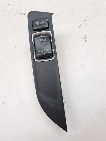 Unidade de botões de controlo de elevador de vidro de consola central 61319391705 BMW