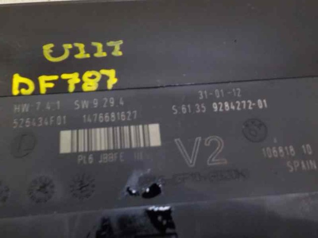 Unidade de controlo do fecho central 61356992418 BMW