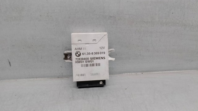 Unidade de controlo de gancho de reboque 61358369019 BMW